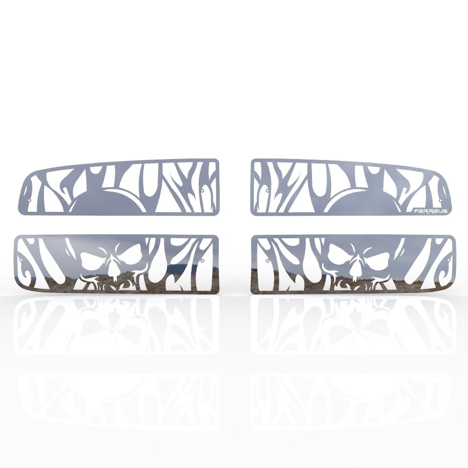 Custom Skull Style Grille Insert 02-05 Ram 1500, 03-05 Ram HD Custom Skull Style Grille Insert 02-05 Ram 1500, 03-05 Ram HD